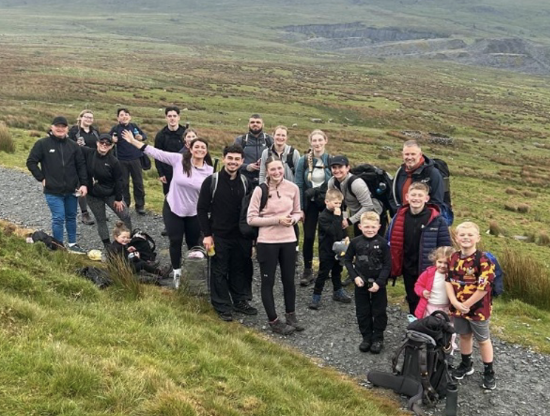 Woodside pupil climbs Mount Snowden to raise over £2,000 for his school